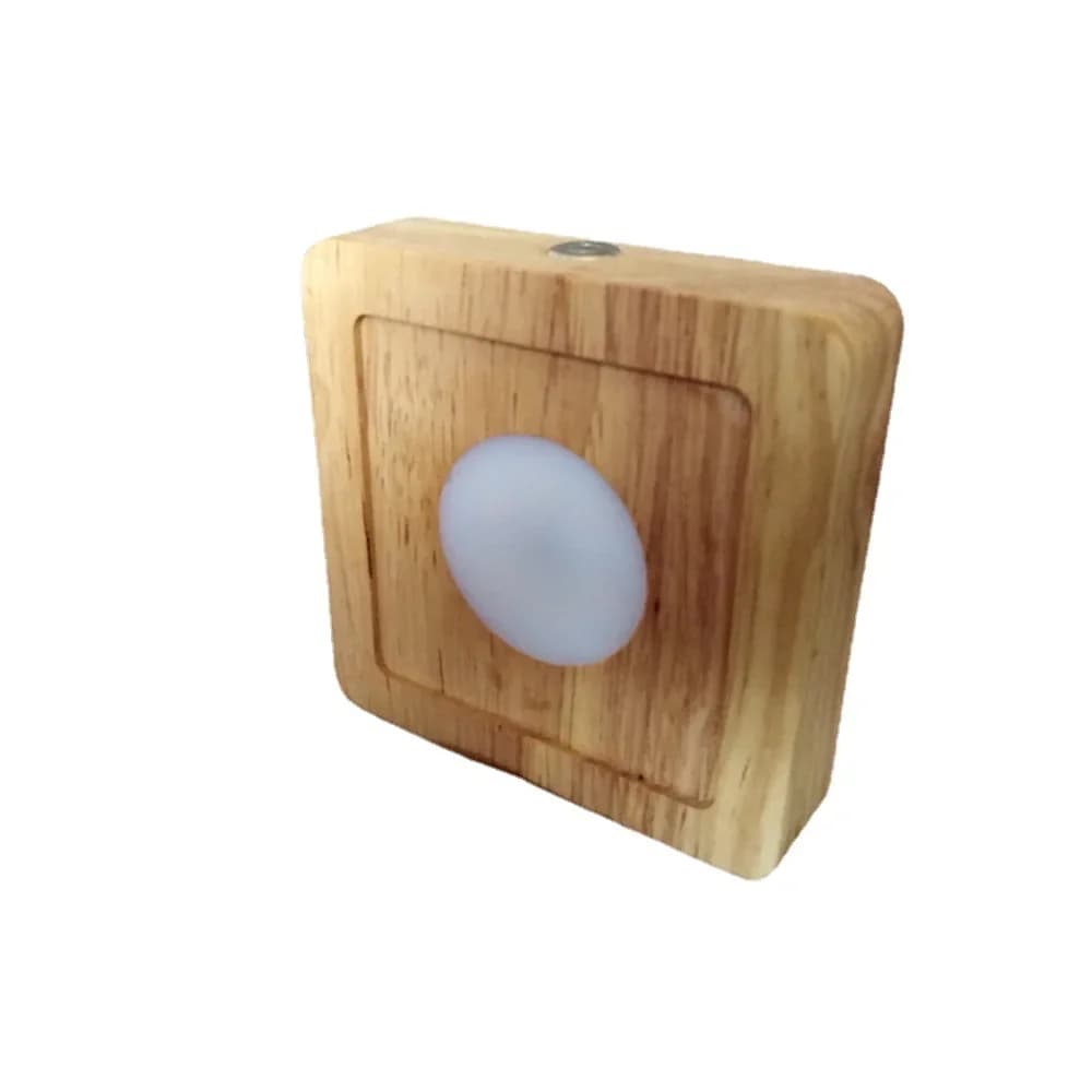 Treformet firkantet USB-oppladbar LED-lysbase