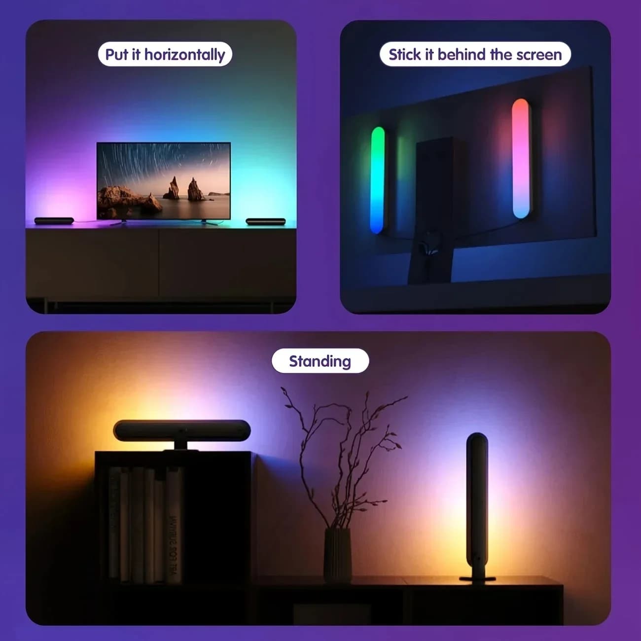 USB-ladbar RGB rytmeplukkerlys