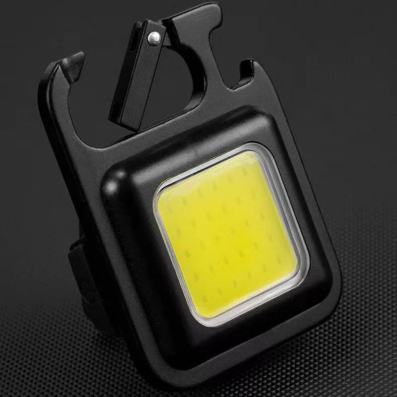 Mini COB LED nøkkelring arbeidslys, Type-C oppladbar