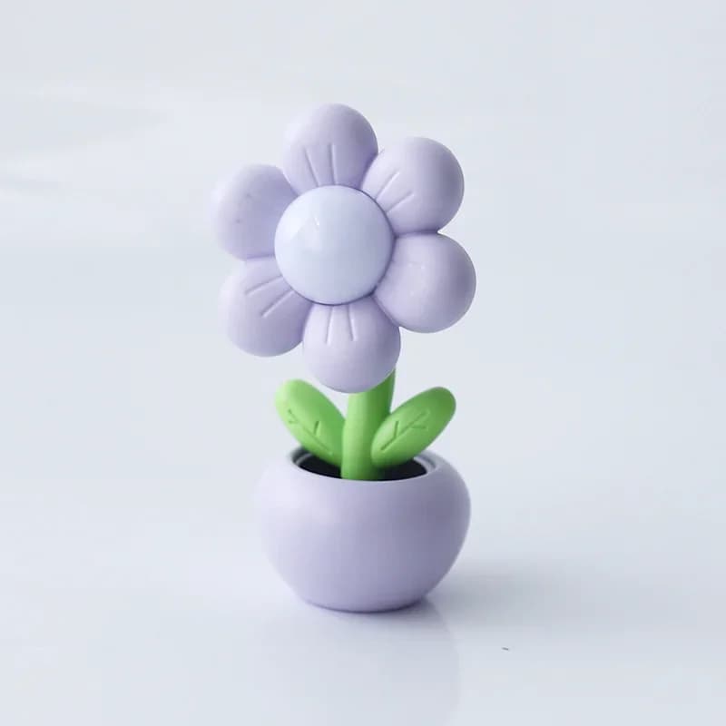 Minibordlampe med blomsterform, stemningslys